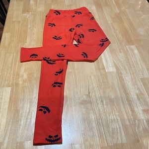 New Tween LuLaRoe Pumpkin Leggins